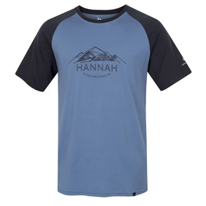 Hannah Taregan Pánské tričko 10019413HHX blue shadow/asphalt M