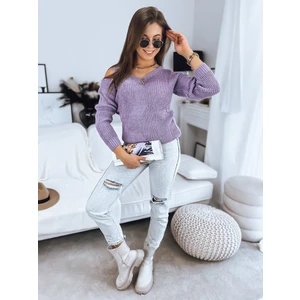 Women's sweater TURI lilac Dstreet