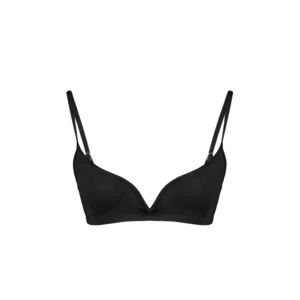 Trendyol Black Triangle V-String Bikini Top