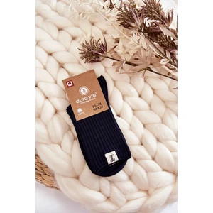 Women's Pressurized Ribbed Socks navy blue