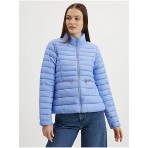 Blue Ladies Quilted Jacket ONLY Madeline - Women