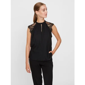 Vero Moda Dámská halenka VMMILLA 10226072 Black XXL