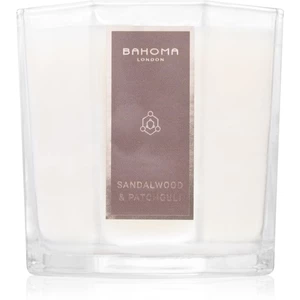 Bahoma London Octagon Collection Sandalwood & Patchouli vonná sviečka 180 g