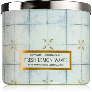 Bath & Body Works Fresh Lemon Waves vonná sviečka 411 g