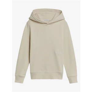 Beige Girls' Hoodie Calvin Klein Jeans - Girls