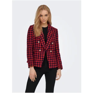 Black-red patterned jacket ONLY Kelly - Women