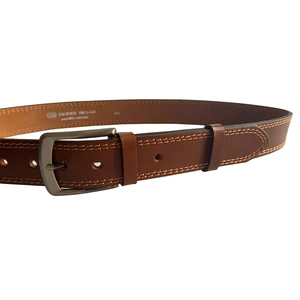 Penny Belts Pánský kožený opasek Jeans 38/2 48 Brown 120 cm