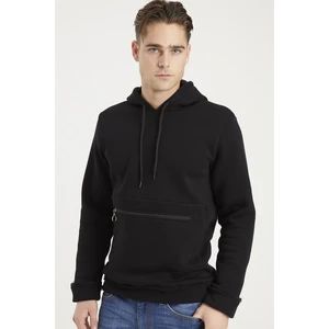 1043 DEWBERRY MALE SWEATSHIRT-BLACK