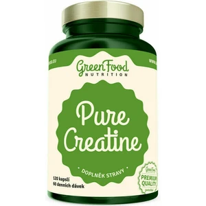 GreenFood Pure Creatine 120 kapslí