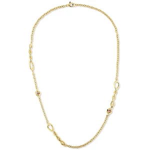 Tommy Hilfiger Luxusní pozlacený náhrdelník z oceli 2780514