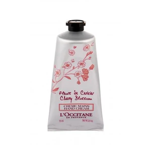 L´Occitane Cherry Blossom 75 ml krém na ruce pro ženy Přírodní