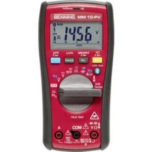 Digitálne/y ručný multimeter Benning MM 10-PV 044089, datalogger