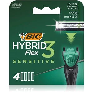 BIC FLEX3 Hybrid Sensitive náhradní břity 4 ks