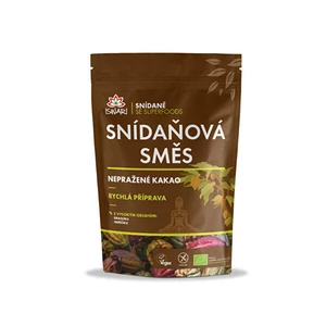 Iswari Snídaňová směs nepražené kakao BIO 300 g