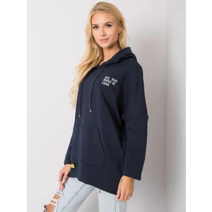 Dark blue kangaroo hoodie