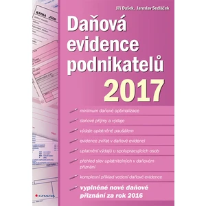 Daňová evidence podnikatelů 2017, Dušek Jiří