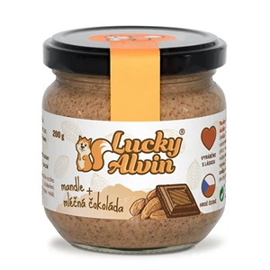 Lucky Alvin Mandľové maslo ochutené 200 g variant: mliečna čokoláda