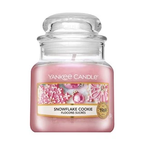 Yankee Candle Snowflake Cookie vonná sviečka Classic veľká 104 g