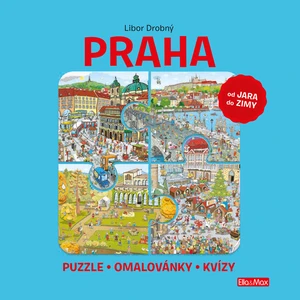 Praha – Puzzle, omalovánky, kvízy