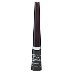 Rimmel Exaggerate Eyeliner tekuté oční linky odstín 100% Black 2.5 ml