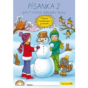 Písanka s kocourem Samem 2 pro 1. ročník NEVÁZANÉ PÍSMO Nova Script