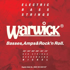 Warwick RED Bass 6 M .025-.135