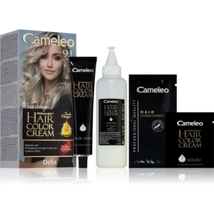 Delia Cosmetics Cameleo Omega permanentná farba na vlasy odtieň 9.1 Ultimate Ash Blonde