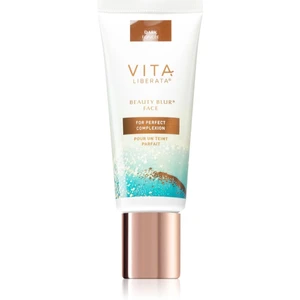 Vita Liberata Beauty Blur Face rozjasňujúci tónovací krém s vyhladzujúcim efektom odtieň Dark 30 ml