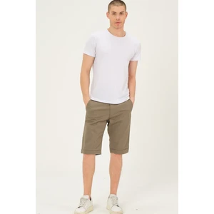 S0001 DEWBERRY XLEON MEN'S SHORTS-GREEN