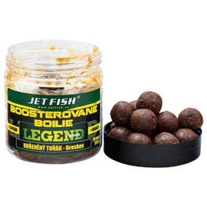 Jet fish boosterované boilie korenený tuniak broskyňa 250 ml - 20 mm