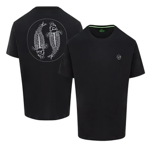 Korda tričko le mandala tee black - xl