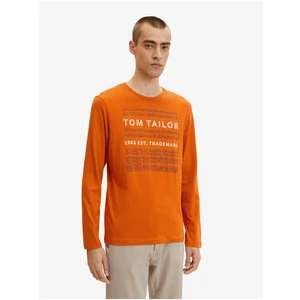 Orange Men's T-Shirt Tom Tailor - Men's