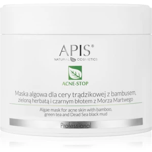 Apis Natural Cosmetics Acne-Stop Professional čistiaca a zjemňujúca maska pre mastnú pleť so sklonom k akné 100 g