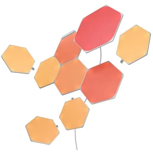 Moduláris smart megvilágítás Nanoleaf Shapes Hexagons Starter Kit, 9 panel