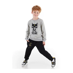 Denokids Sweatsuit - Gray - Regular fit