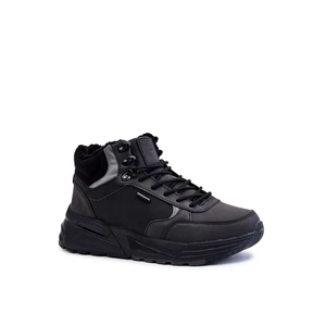 Men's insulated trekking shoes Cross Jeans KK1R4031C black