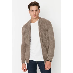 Trendyol Cardigan - Braun - Regular fit