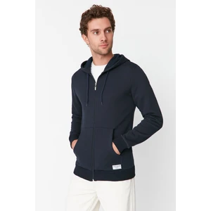 Trendyol Sweatshirt - Dark blue - Regular fit