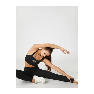 Koton Normal Waist Basic Sports Leggings. Soft Textured.