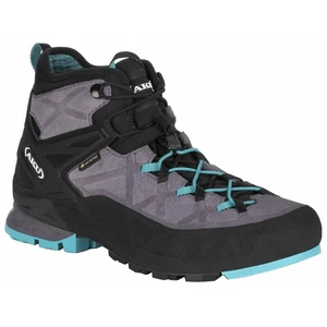 AKU Calzado de mujer para exteriores Rock DFS Mid GTX Ws Grey/Turquoise 37