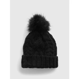 GAP Knitted beanie with pompom - Women