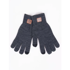 Yoclub Man's Men's Touchscreen Gloves RED-0219F-AA50-009