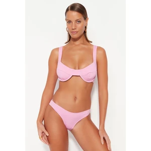 Trendyol Bikini Top - Pink - Plain