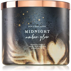 Bath & Body Works Midnight Amber Glow vonná svíčka I. 411 g