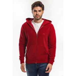 Slazenger Samson Mens Fleece Claret Red