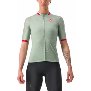 Castelli Pezzi Jersey Defender Green S Mez kerékpározáshoz