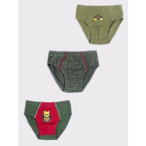 Yoclub Kids's 3Pack Boys' Briefs BMC-0035C-AA10-001