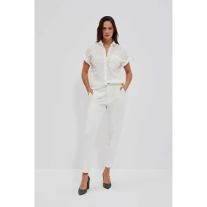 LADIES SHIRT L-KO-4022 WHITE