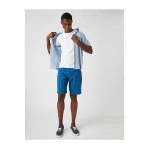 Koton Patterned Gabardine Shorts