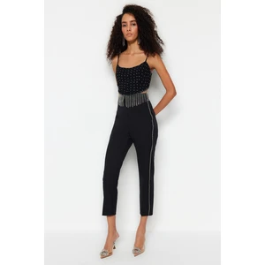 Trendyol Black Woven Trousers